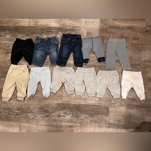 0-3 Month Pants Bundle